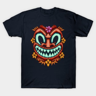 Tiki Man Mask Hawaiian T-Shirt